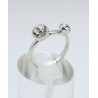 Anillo Rodio + Swarovski Cristal