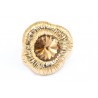 Anillo Multi-Talla Dorado + Cristal