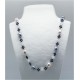 Collar Ganchillo Perla Barroca + Perla Bola 4MM