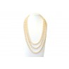 Collar Triple Perlas Crema 42Cm, 48Cm y 52Cm