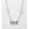 Gargantilla Plata Centro Love