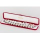 Juego Perla Crema Combi Negro 8mm