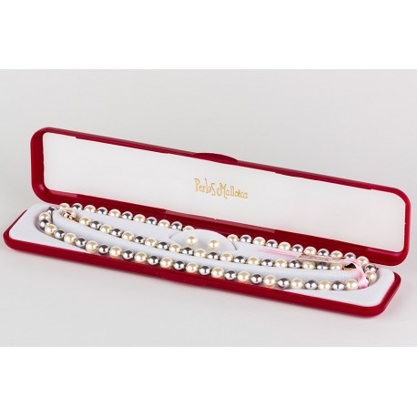 Juego Perla Crema Combi Gris 8mm