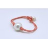 Pulsera Cordon Rosa - Centro Perla