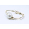Pulsera Cordon Beige - Centro Perla