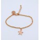 Pulsera Rose Gold + Abalorio Estrella