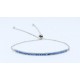 Pulsera Cadena Plata Ajustable - Centro Simil + Bolas De Tope