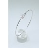 Pulsera Aro Con Cierre Gancho + Motivo Mano Fatima